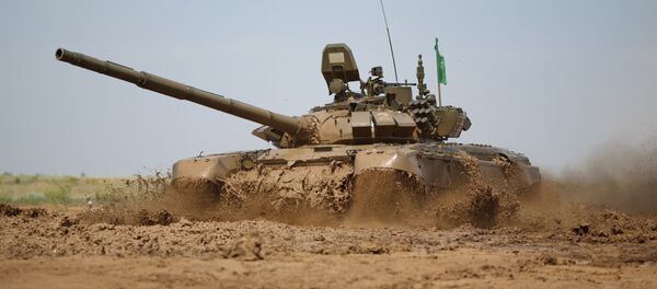 Tanque modernizado de las Fuerzas Armadas de Rusia T-72B3 Tanque modernizado de las Fuerzas Armadas de Rusia T-72B3 - Sputnik Mundo
