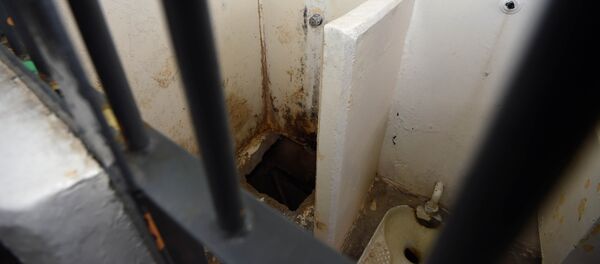 El túnel, a través del cual se escapó el narco 'Chapo' Guzmán - Sputnik Mundo
