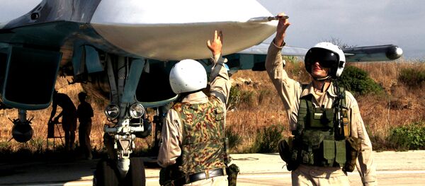 Pilotos rusos en Siria Pilotos rusos en Siria - Sputnik Mundo