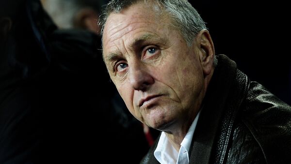 Johan Cruyff, exjugador y extécnico del FC Barcelona - Sputnik Mundo