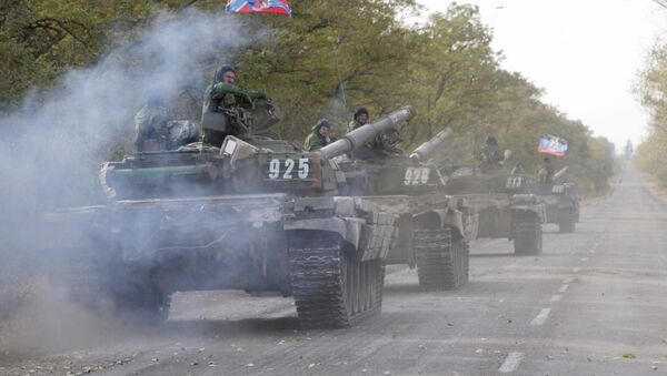 Tanques de la RPD (archivo) Tanques de la RPD (archivo) - Sputnik Mundo