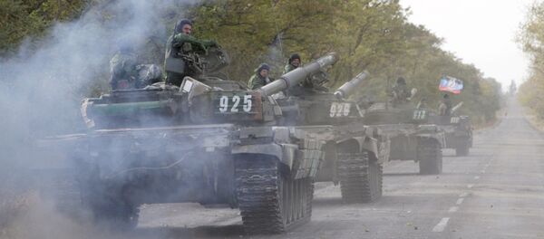 Tanques de la RPD (archivo) - Sputnik Mundo