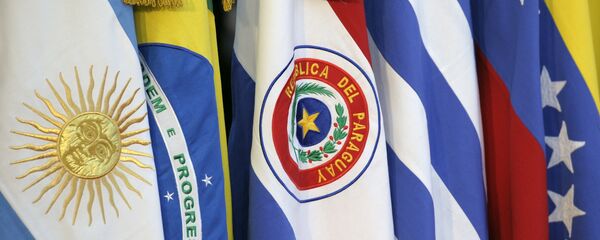 Banderas de los Estados miembros del Mercosur - Sputnik Mundo