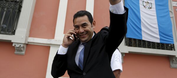 Jimmy Morales, candidato del Frente de Convergencia Nacional - Sputnik Mundo