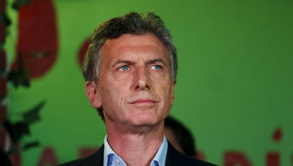 Mauricio Macri, presidente de Argentina - Sputnik Mundo