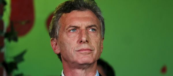 Mauricio Macri, presidente de Argentina - Sputnik Mundo