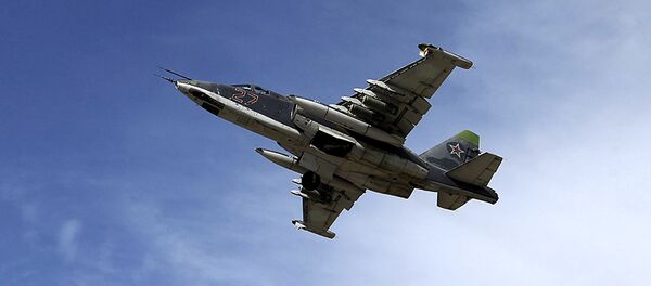 Bombardero Su-25 en Siria - Sputnik Mundo