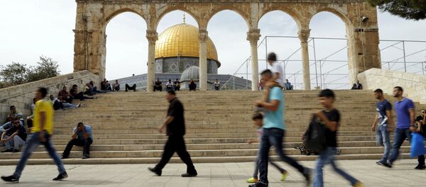 La Cúpula de la Roca en la Explanada de las Mezquitas, la Ciudad Vieja de Jerusalén - Sputnik Mundo