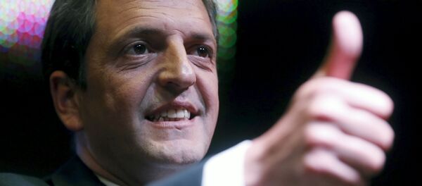 Sergio Massa, candidato presidencial - Sputnik Mundo