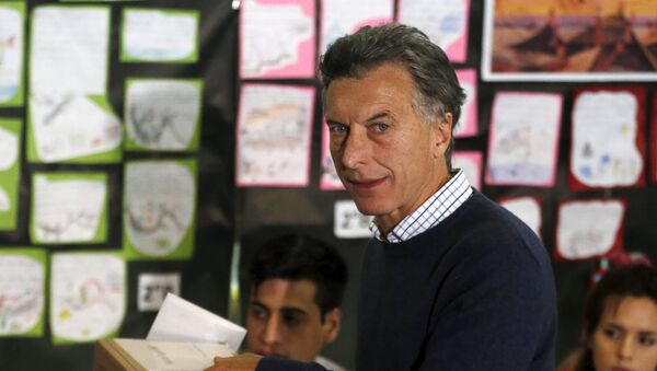 Mauricio Macri, candidato presidencial - Sputnik Mundo