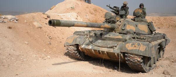 Tanque de Ejército sirio - Sputnik Mundo