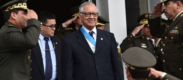 Alejandro Maldonado, presidente interino de Guatemala - Sputnik Mundo