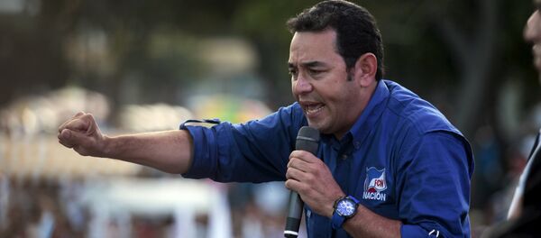 Jimmy Morales, candidato a la presidencia de Guatemala - Sputnik Mundo