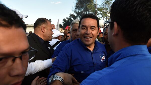 Jimmy Morales, candidato a la presidencia de Guatemala - Sputnik Mundo