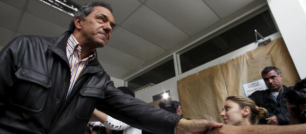 Daniel Scioli, candidato presidencial oficialista - Sputnik Mundo