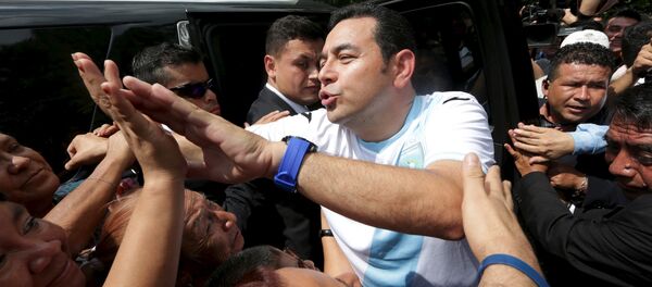 Jimmy Morales, candidato a la presidencia de Guatemala - Sputnik Mundo