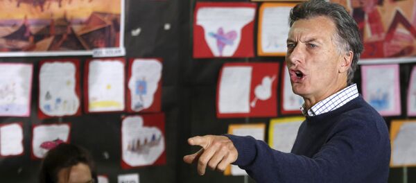 Mauricio Macri, el líder de la coalición opositora Cambiemos - Sputnik Mundo