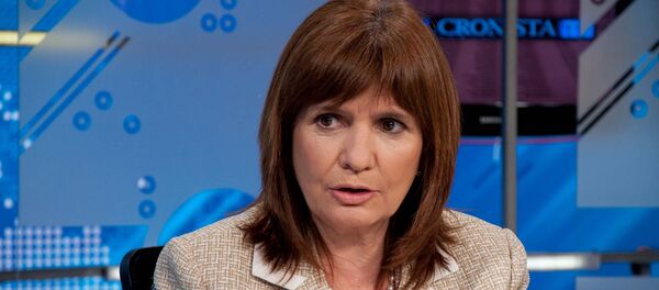 Patricia Bullrich, ministra de Seguridad argentina - Sputnik Mundo