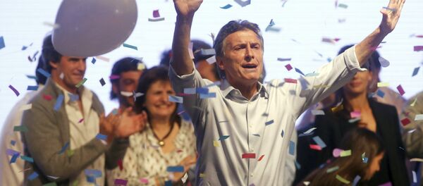 Mauricio Macri, candidato opositor - Sputnik Mundo