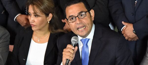 Jimmy Morales, ganador de la elección presidencial de Guatemala - Sputnik Mundo