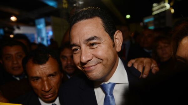 Jimmy Morales, presidente de Guatemala (archivo) - Sputnik Mundo