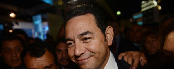 Jimmy Morales, presidente de Guatemala (archivo) - Sputnik Mundo