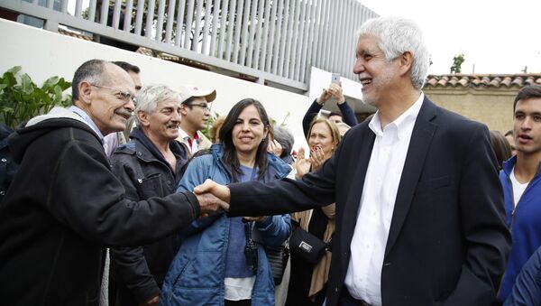 Enrique Peñalosa, el alcalde de Bogotá, Colombia - Sputnik Mundo