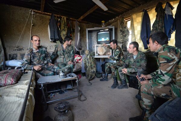 Posiciones del Ejército sirio junto a Qatana - Sputnik Mundo