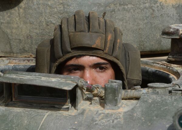 Posiciones del Ejército sirio junto a Qatana - Sputnik Mundo