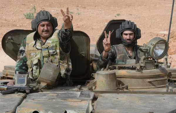 Posiciones del Ejército sirio junto a Qatana - Sputnik Mundo