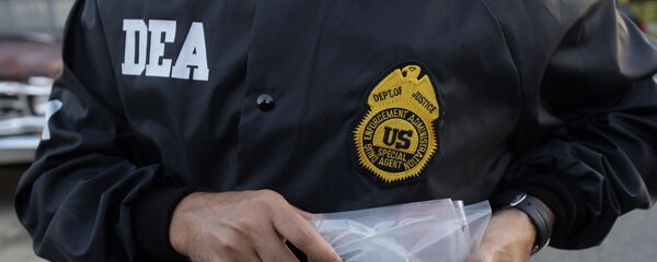 Agente de policìa de la DEA  - Sputnik Mundo