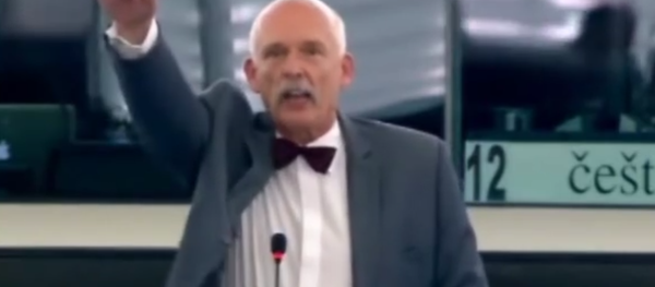 Janusz Korwin-Mikke, político polaco, miembro del Parlamento Europeo - Sputnik Mundo