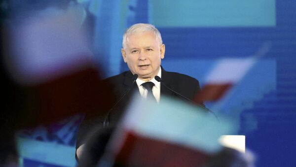 Jaroslaw Kaczynski, líder del partido conservador Ley y Justicia - Sputnik Mundo