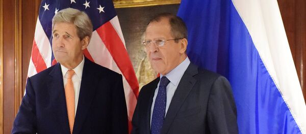 Secretario de Estado de EEUU, John Kerry, y ministro de Asuntos Exteriores ruso, Serguéi Lavrov Secretario de Estado de EEUU, John Kerry, y ministro de Asuntos Exteriores ruso, Serguéi Lavrov - Sputnik Mundo