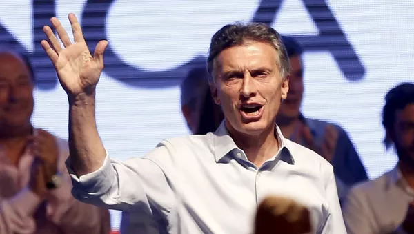 Mauricio Macri, candidato presidencial argentino - Sputnik Mundo