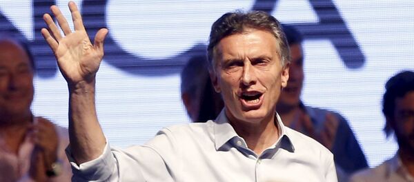 Mauricio Macri, candidato presidencial argentino - Sputnik Mundo