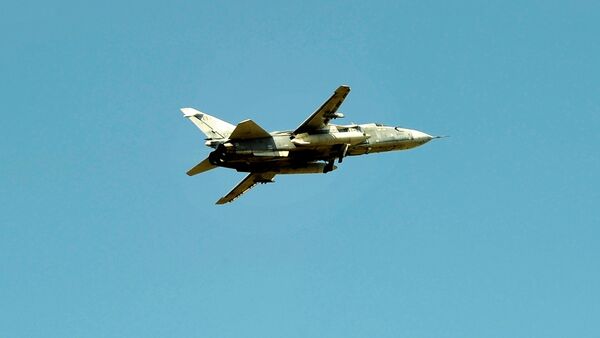 Bombardero ruso Sukhoi Su-24 - Sputnik Mundo