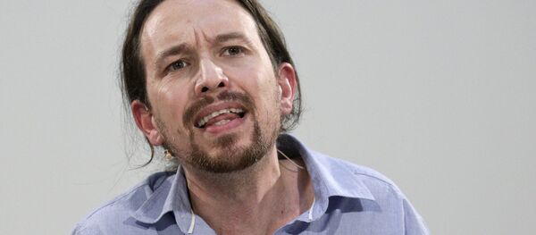 Pablo Iglesias, líder del partido Podemos - Sputnik Mundo