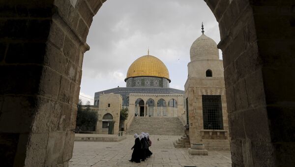 Cúpula de la Roca en la Explanada de las Mezquitas de Jerusalén - Sputnik Mundo