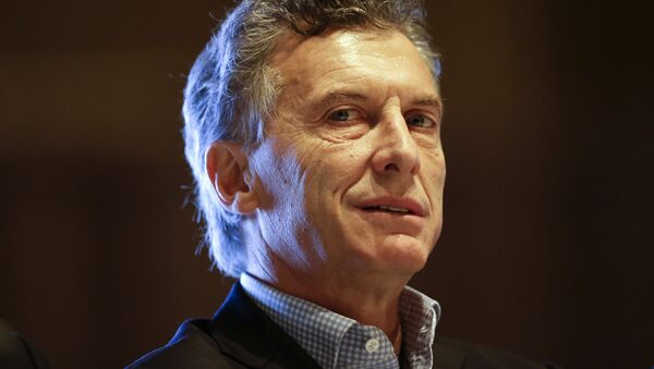 Mauricio Macri, candidato presidencial argentino - Sputnik Mundo