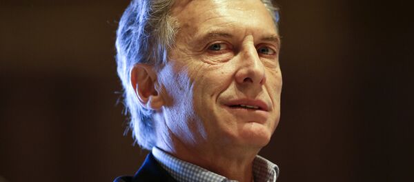 Mauricio Macri, candidato presidencial argentino - Sputnik Mundo