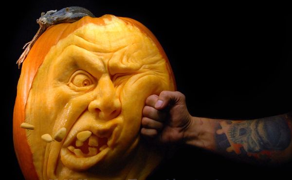 Obras de arte talladas en calabaza - Sputnik Mundo