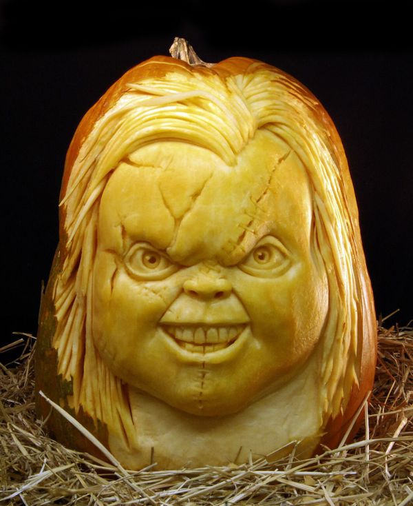 Obras de arte talladas en calabaza - Sputnik Mundo