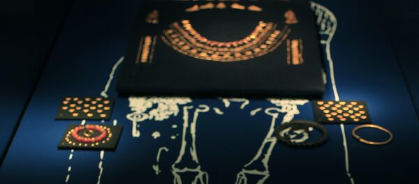 Oro escita de Crimea presentada en una exposción en Holanda Oro escita de Crimea presentada en una exposción en Holanda - Sputnik Mundo