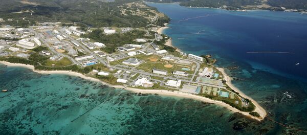 Base militar Campo Schwab en Okinawa - Sputnik Mundo