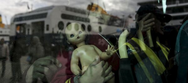 Niña refugiada (imagen referencial) - Sputnik Mundo