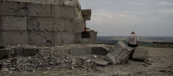 Situación en Donbás (archivo) - Sputnik Mundo