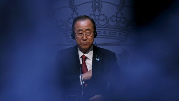 Ban Ki-moon, secretario general de la ONU - Sputnik Mundo