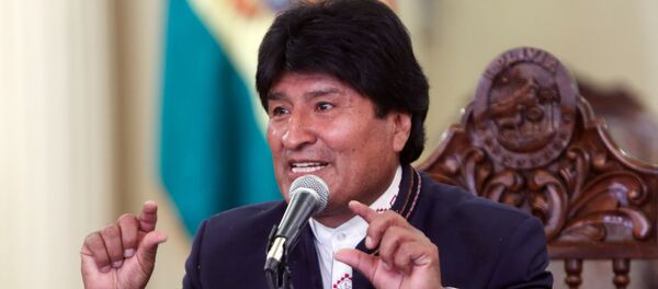 Evo Morales, Presidente de  Bolivia - Sputnik Mundo