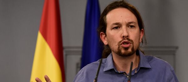 Pablo Iglesias, el secretario general de Podemos - Sputnik Mundo